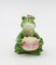 Ceramic Frog Tealight Candle Holder, Home Décor, Gift for Her, Mom, Spring Décor, Cottagecore, Nature Lover Gift